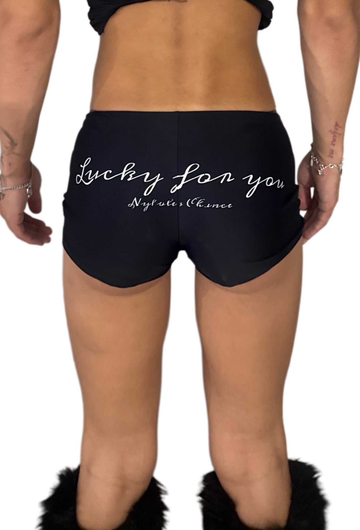 Lucky for you mini shorts