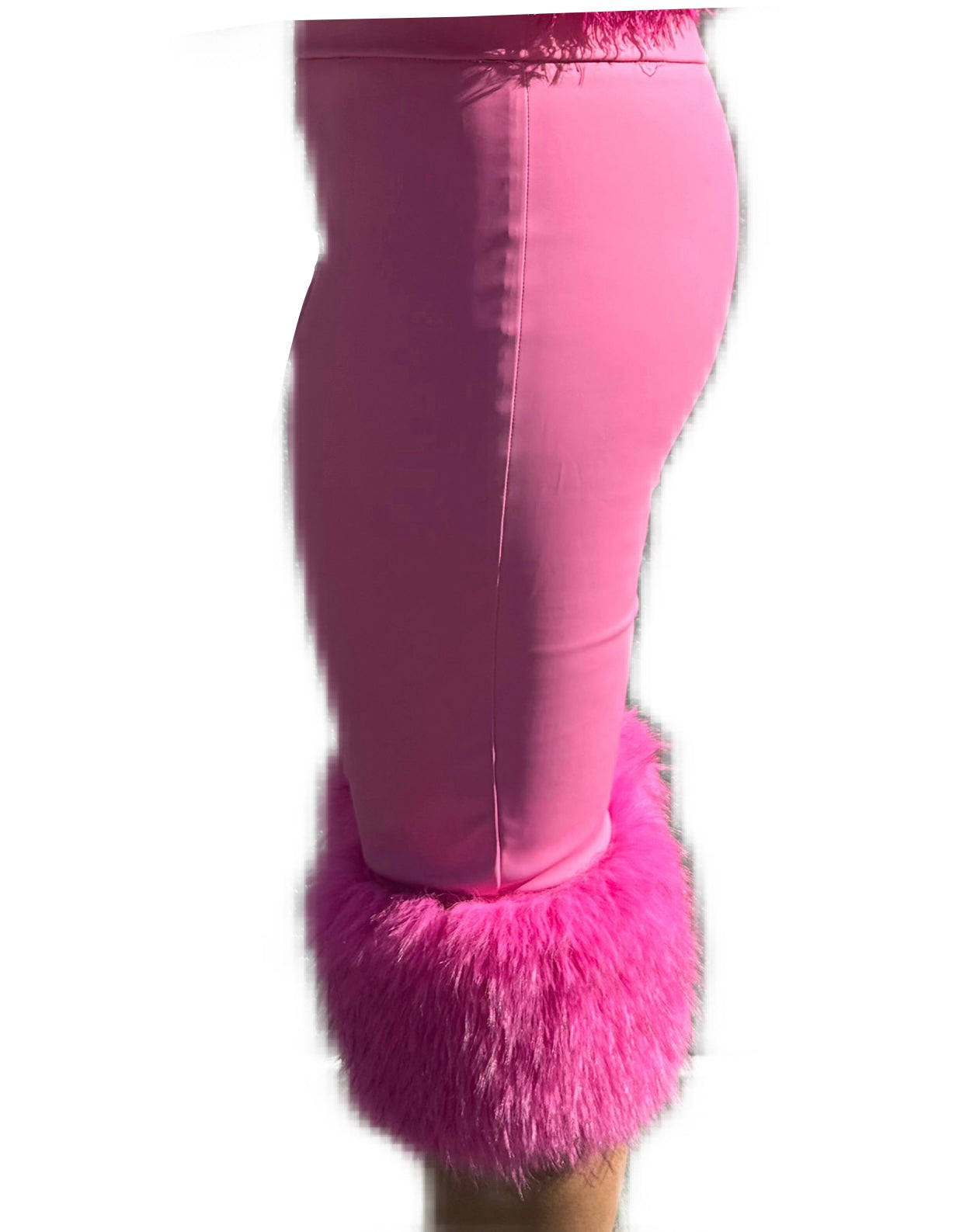 Faux Fur capri’s