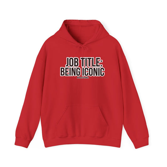 Job title pullover hoodie