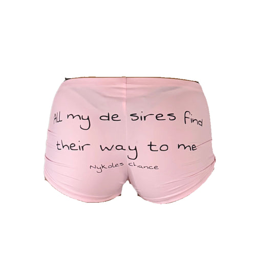 All my desires mini shorts
