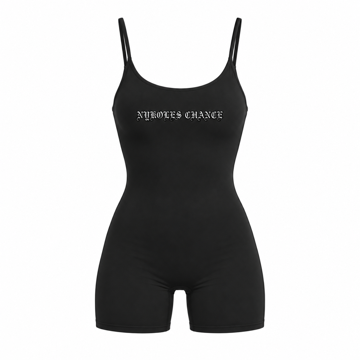 Gothic U Neck Romper