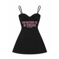 Too blessed dress