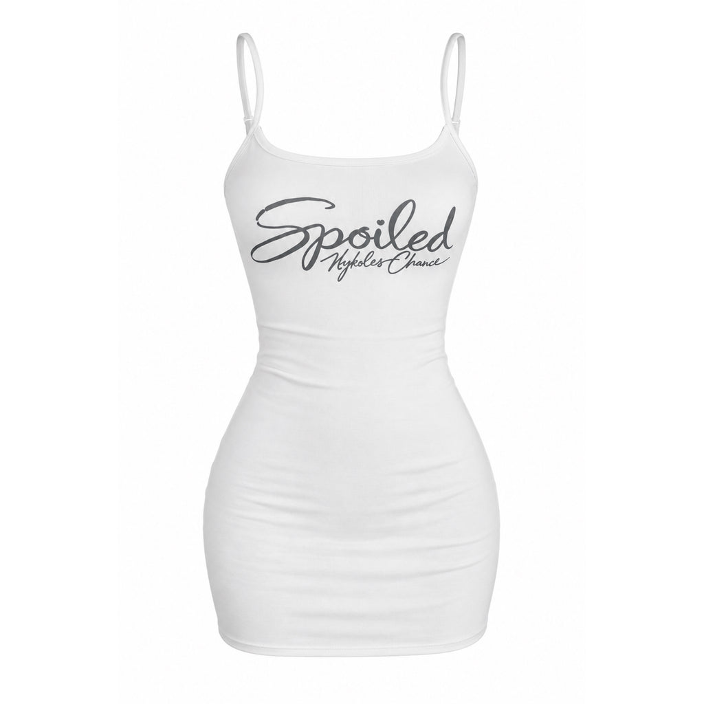 Spoiled mini dress