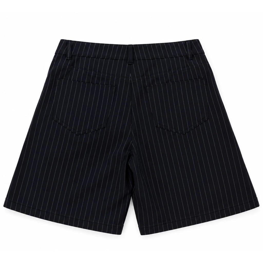 Lucky for you pinstripes bermuda shorts